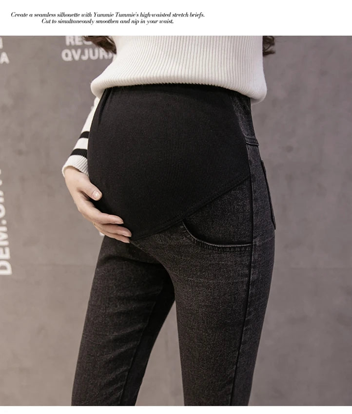 Denim  Jeans Maternity Clothing