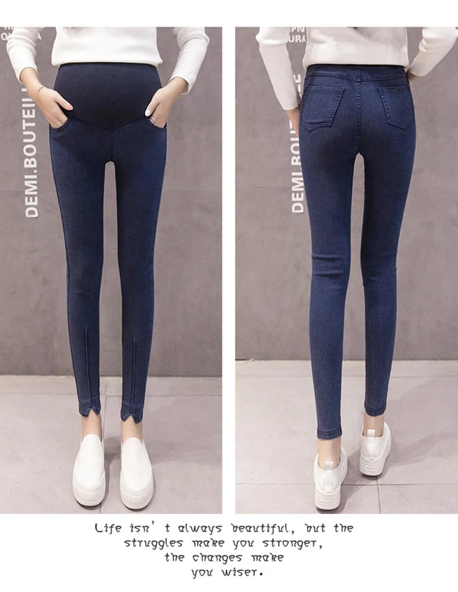 Denim  Jeans Maternity Clothing