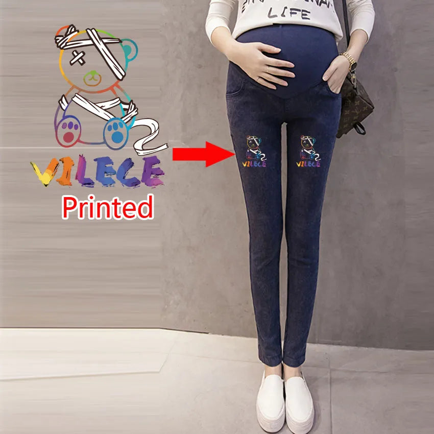 Denim  Jeans Maternity Clothing