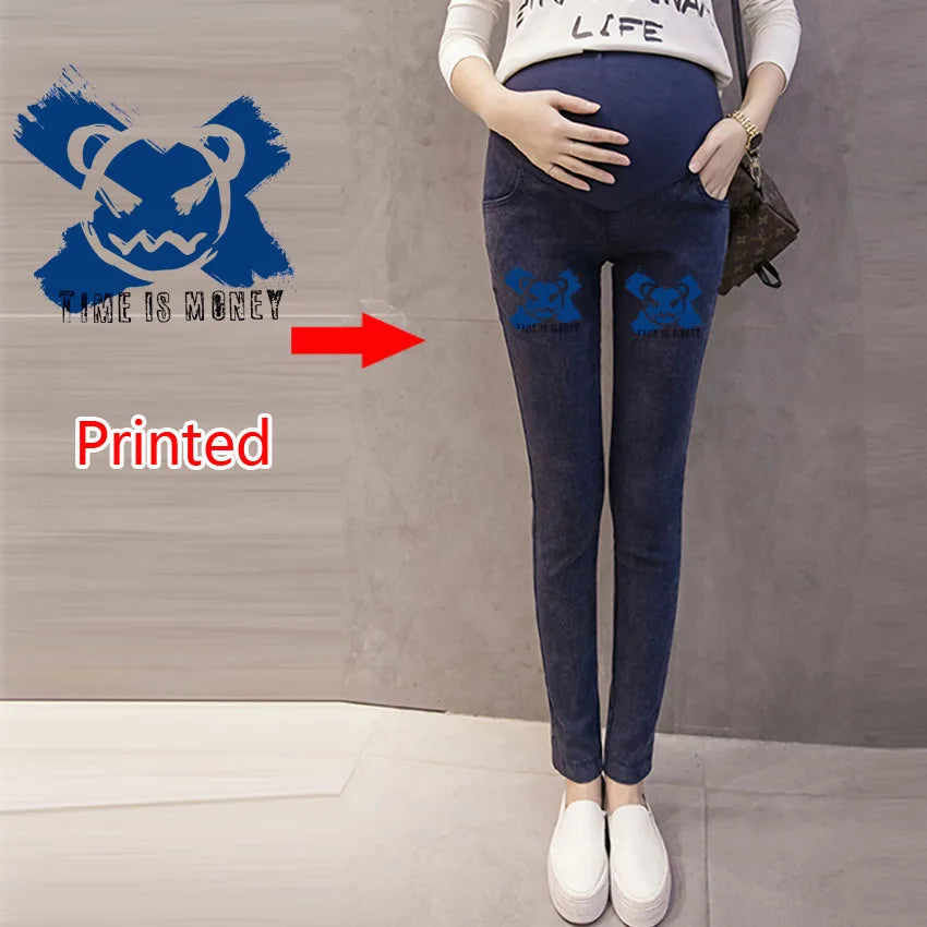 Denim  Jeans Maternity Clothing