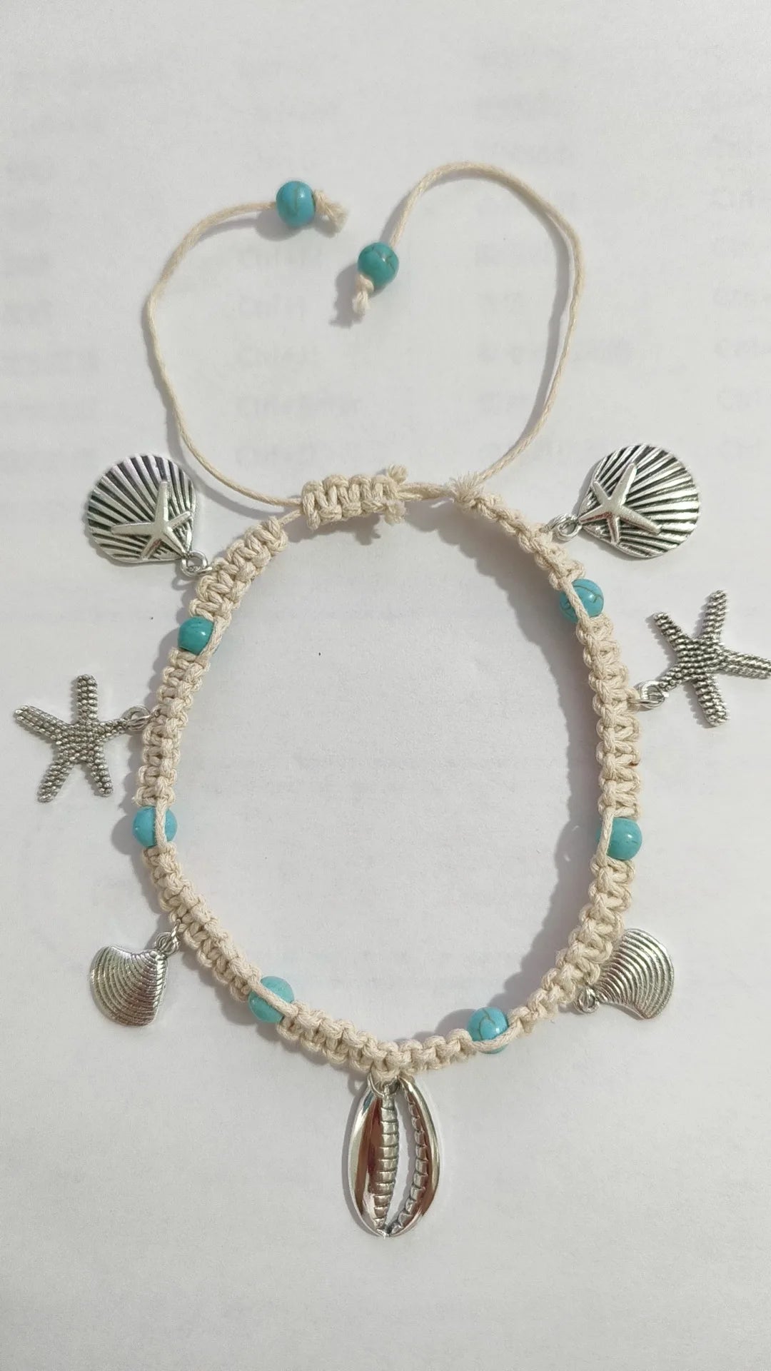 Bohemian Shell Starfish Summer Beach Anklets for Women