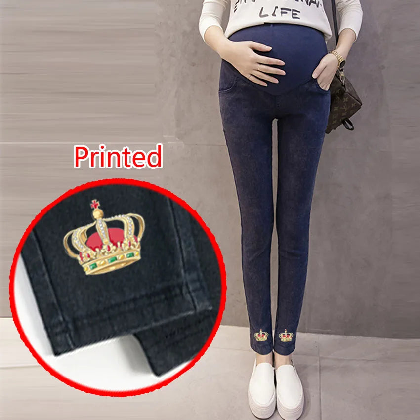 Denim  Jeans Maternity Clothing