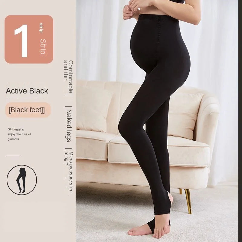 High Waist pregnancy Leggings Skinny Maternity clothes for pregnant women