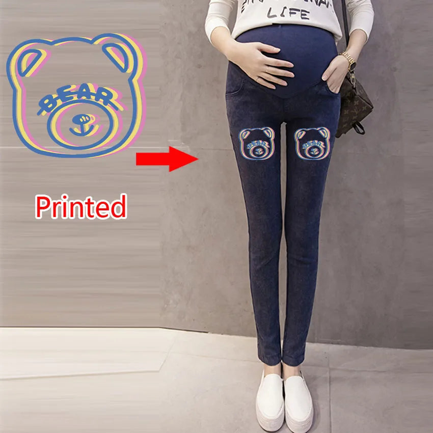 Denim  Jeans Maternity Clothing