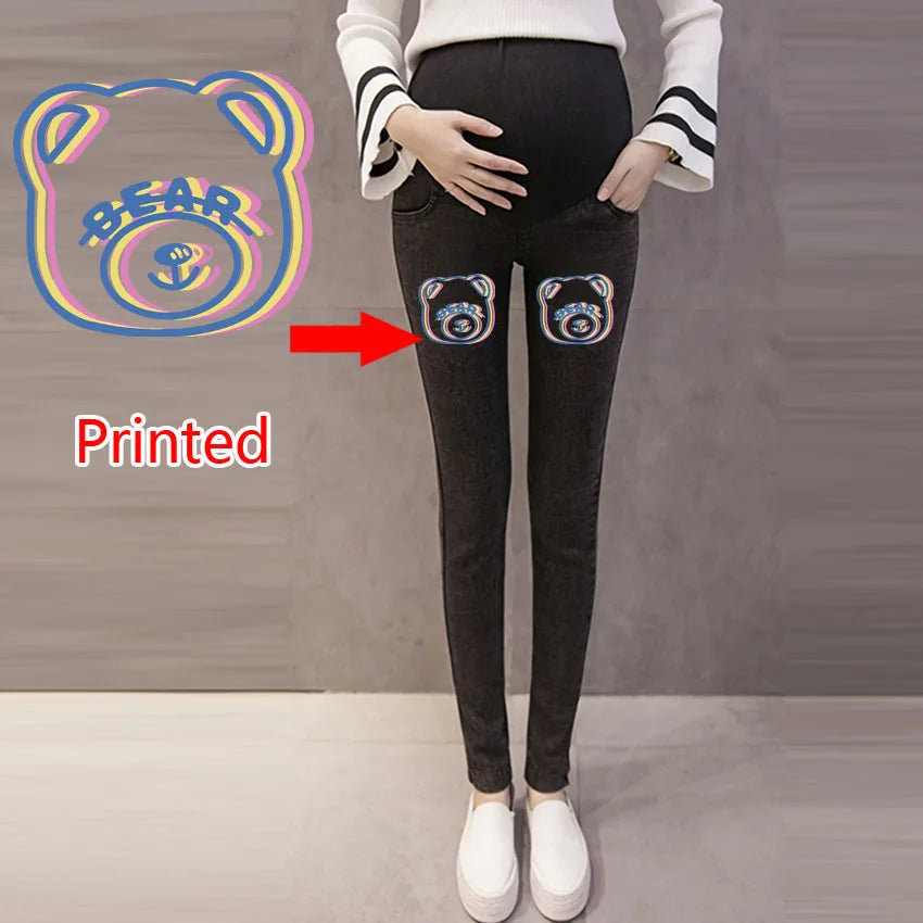 Denim  Jeans Maternity Clothing