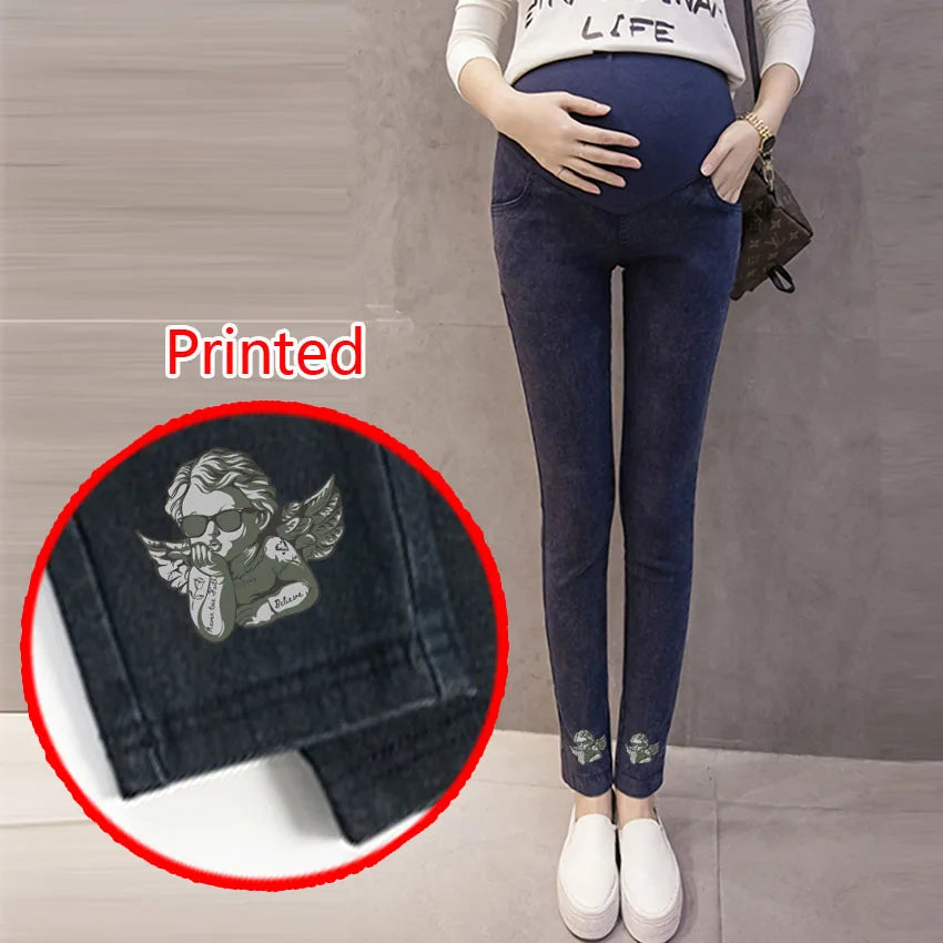 Denim  Jeans Maternity Clothing